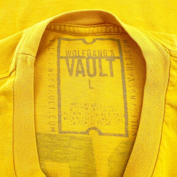 Urban Outfitters Yellow Happy Fillmore Vintage Tee Large - Picture 3 of 5